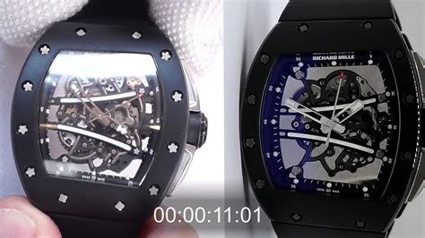 real richard mille vs fake|richard mille watch knock off.